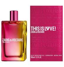 Оригинал Zadig & Voltaire This Is Love! 100 ml edp TESTER