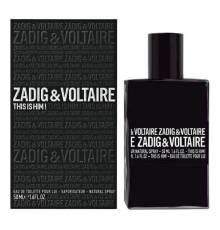 Оригинал Zadig & Voltaire This is Him ! 100 ml edt TESTER