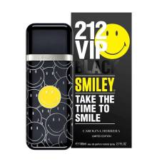 Оригинал Carolina Herrera 212 VIP Black Smiley 100 ml edp
