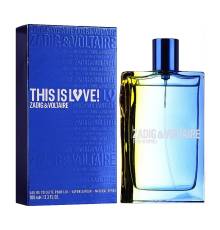 Оригинал Zadig & Voltaire This Is Love! Eau de Toilette 100 ml edt TESTER
