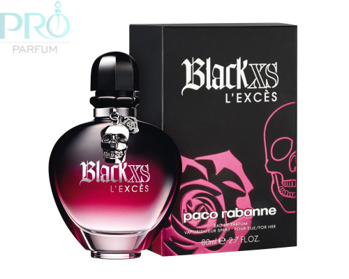 Оригинал Paco Rabanne XS BLACK L`EXCES For Women 80 ml edp TESTER