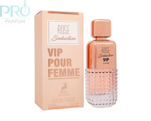 Оригинал Maison Alhambra Rose Seduction VIP Pour Femme 100 ml edp