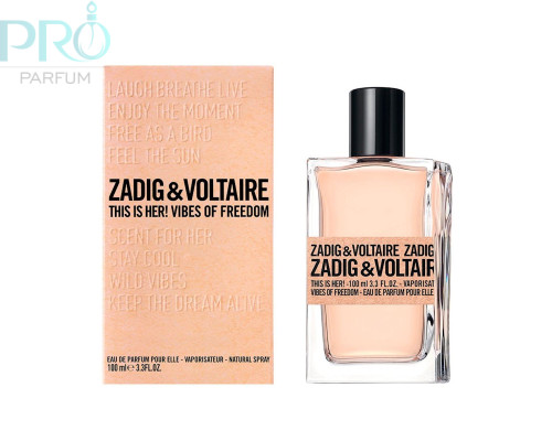 Оригинал Zadig & Voltaire This Is Her! Vibes Of Freedom отливант 2 ml с атомайзером