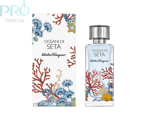 Оригинал Salvatore Ferragamo Oceani Di Seta отливант 10 ml с атомайзером