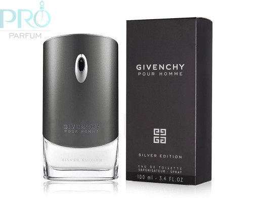 Оригинал Givenchy Pour Homme Silver 100 ml edt TESTER