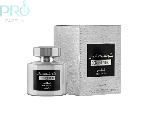 Оригинал Lattafa Confidential Platinum 100 ml edp