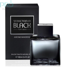Оригинал Antonio Banderas Seduction in Black for Men 100 ml edt