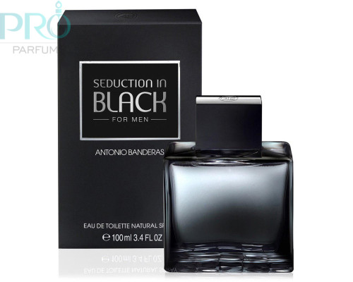 Оригинал Antonio Banderas Seduction in Black for Men 100 ml edt