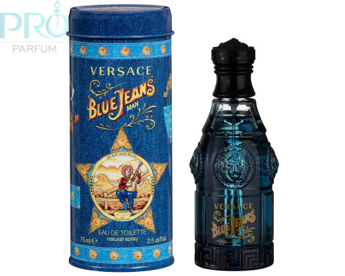 Оригинал Versace Blue Jeans 75 ml edt TESTER