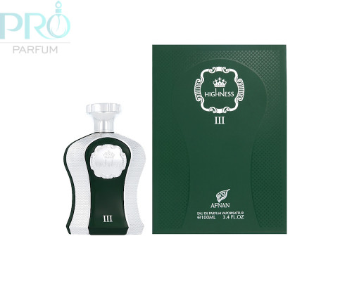 Оригинал Afnan Highness III 100 ml edp