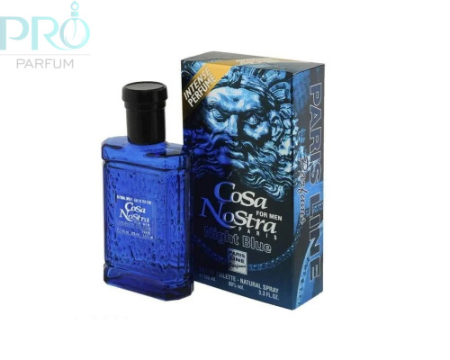 Оригинал Paris Line Cosa Nostra Night Blue Men 100 ml edt