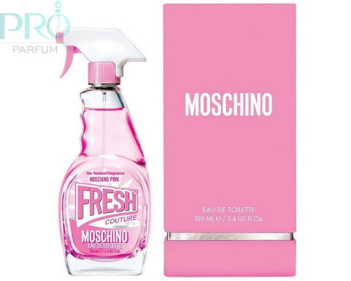 Оригинал Moschino PINK FRESH COUTURE For Women 100 ml edt TESTER