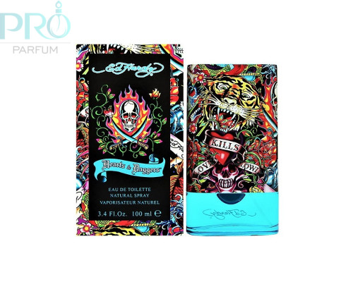 Оригинал Ed Hardy Hearts & Daggers 100 ml edt TESTER