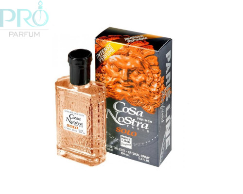Оригинал Paris Line Cosa Nostra Solo Men 100 ml edt