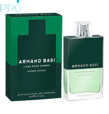 Оригинал Armand Basi L`Eau Pour Homme Intense Vetiver 125 ml edt TESTER