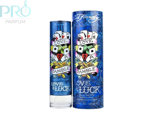 Оригинал Ed Hardy Christian Audigier Love & Luck 100 ml edt TESTER