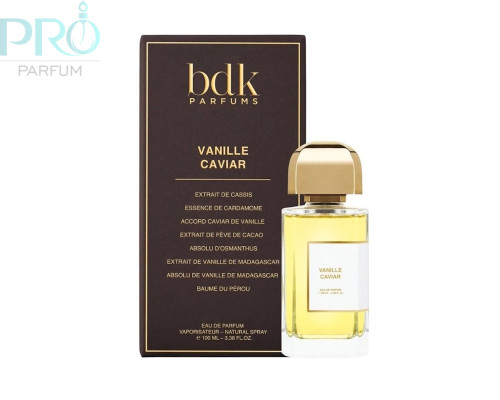 Оригинал BDK Vanille Caviar отливант 10 ml с атомайзером