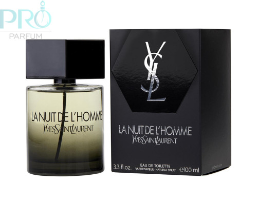 Оригинал Yves Saint Laurent La Nuit de L'Homme For Men 100 ml edt