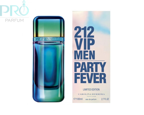 Оригинал Carolina Herrera 212 VIP Men Party Fever 100 ml edt TESTER