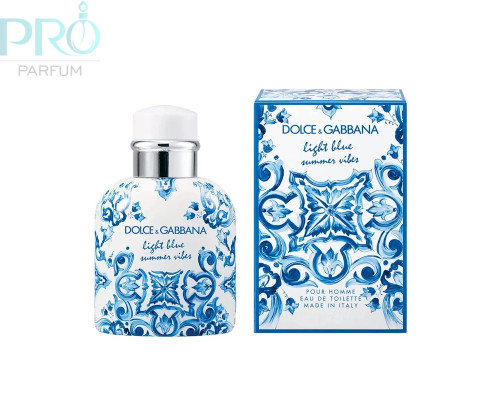Оригинал Dolce & Gabbana Light Blue Summer Vibes Pour Homme отливант 2 ml с атомайзером
