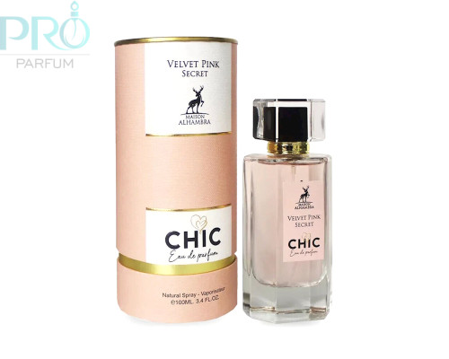 Оригинал Maison Alhambra Chic Velvet Pink Secret 100 ml edp