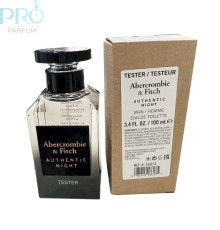 Оригинал Abercrombie & Fitch Authentic Night Man 100 ml edt TESTER
