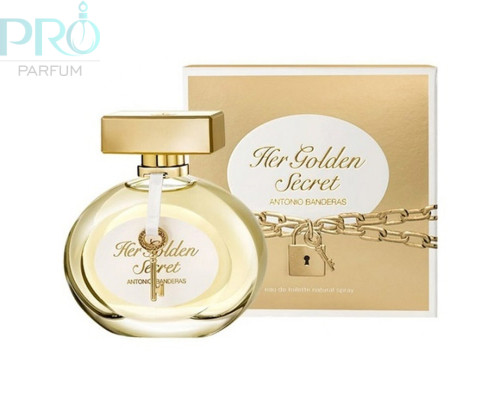 Оригинал Antonio Banderas Her Golden Secret for Women 50 ml edt TESTER