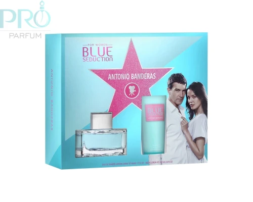 Набор Antonio Banderas BLUE SEDUCTION (50 ml edt + 100 ml лосьон для тела) 50 ml edt + 100 ml лосьон для тела