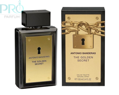 Оригинал Antonio Banderas The Golden Secret for Men 100 ml edt TESTER