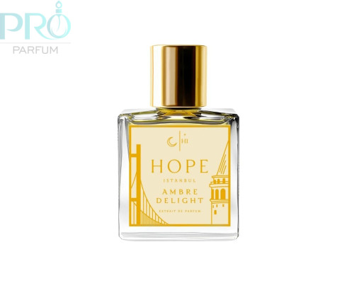 Оригинал Hope Istanbul Ambre Delight 100 ml extrait de parfum