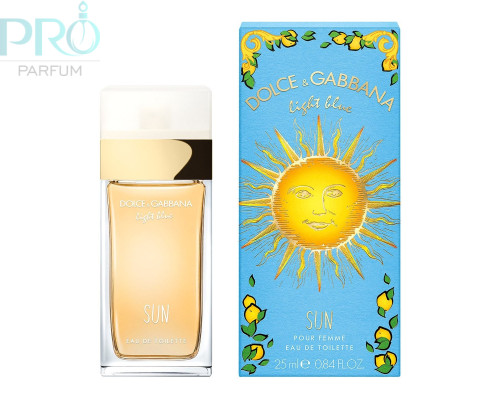Оригинал Dolce & Gabbana LIGHT BLUE SUN For Women 100 ml edt TESTER