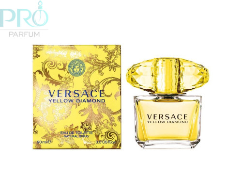 Оригинал Versace YELLOW DIAMOND For Women 90 ml edt TESTER (без крышки)
