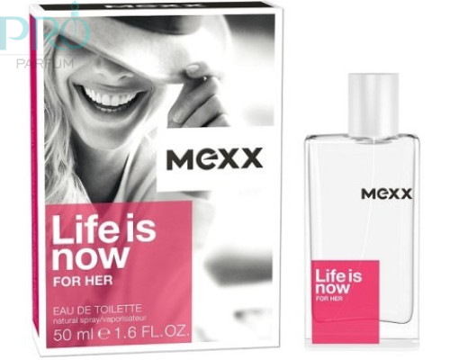 Оригинал Mexx LIFE IS NOW FOR HER For Women 30 ml edt TESTER