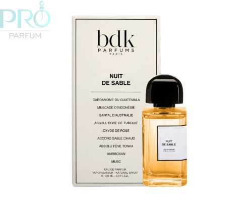Оригинал BDK Nuit De Sable 100 ml edp
