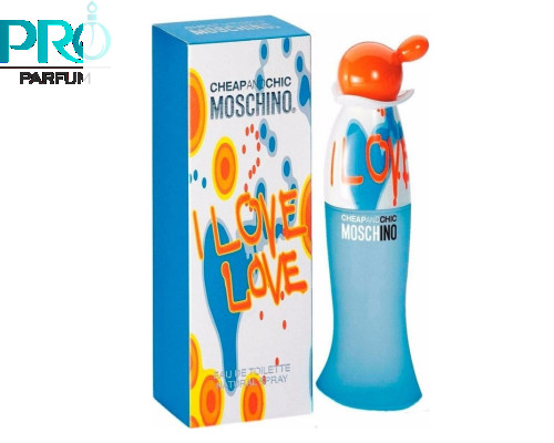 Оригинал Moschino CHEAP AND CHIC I LOVE LOVE For Women отливант 2 ml с атомайзером