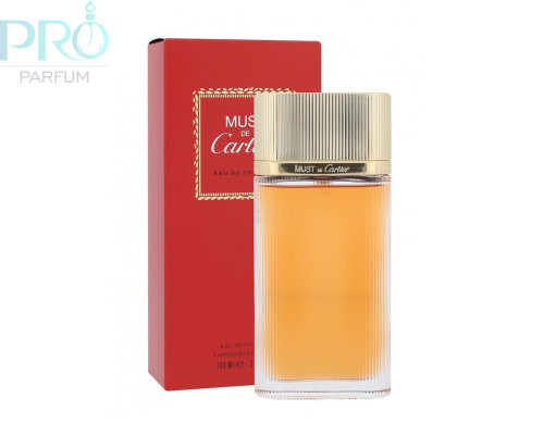 Оригинал Cartier Must De Cartier 100 ml edt TESTER