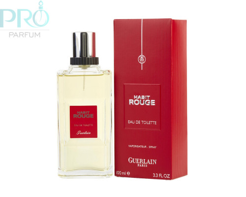 Оригинал Guerlain Habit Rouge Eau De Toilette 100 ml edt