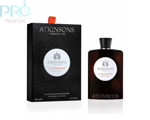 Оригинал Atkinsons 24 Old Bond Street Triple Extract 100 ml edc