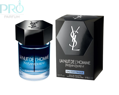 Оригинал Yves Saint Laurent La Nuit De L`Homme Eau ElectriqueFor Men 100 ml edt TESTER