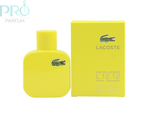 Оригинал Lacoste L.12.12 Jaune-Optimistic 50 ml edt