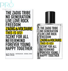 Оригинал Zadig & Voltaire This Is Us! отливант 2 ml с атомайзером