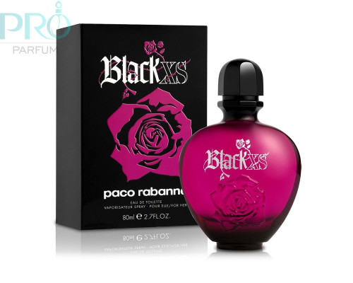 Оригинал Paco Rabanne BLACK XS for Women 80 ml edt TESTER