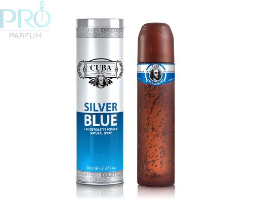 Оригинал Cuba Silver Blue 100 ml edt