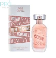Оригинал Naomi Campbell Here To Shine 30 ml edt
