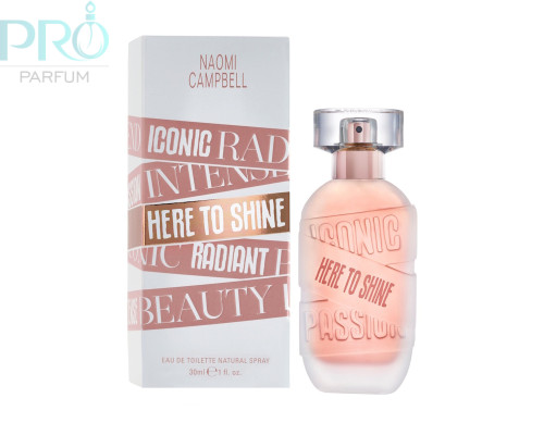 Оригинал Naomi Campbell Here To Shine 30 ml edt