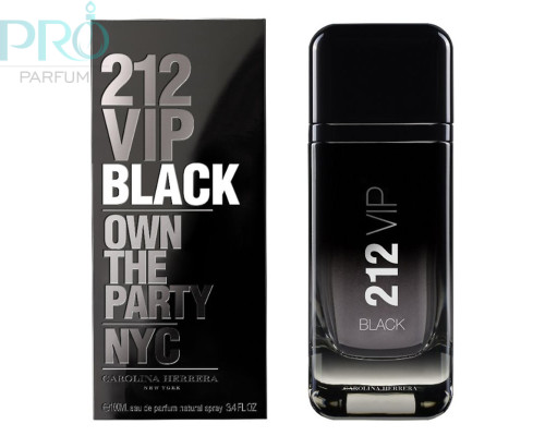 Оригинал Carolina Herrera 212 VIP Black for Men 100 ml edp