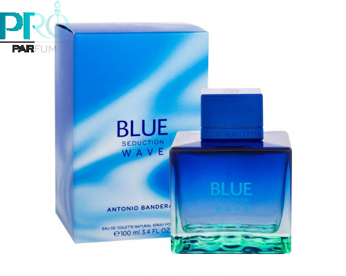 Оригинал Antonio Banderas Blue Seduction Wave 100 ml edt